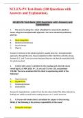 NCLEX-PN Test-Bank &lpar;200 Questions with Answers and Explanation&rpar;&period;