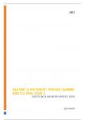 BIOD 152 ANATOMY & PHYSIOLOGY PORTAGE LEARNING FINAL EXAM 2 Q&A &lpar;SCORED A&plus;&rpar; &vert; 2022 UPDATE