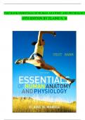 Test Bank for Essentials of Human Anatomy & Physiology 10th Edition Elaine Marieb