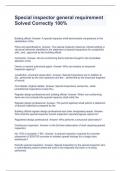 Special Inspector General Requirements Exam Prep &vert; Practice Questions&comma; Answers & Complete Review Guide