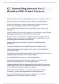 ICC General Requirements Part 2 Questions With Solved Solutions&period;