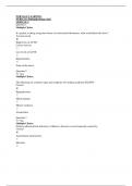 Portage Learning NURS 231 Module 9  Exam Correctly Answered Latest UPDATE   Graded A&plus;