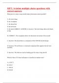 SIFT: Aviation multiple choice questions with correct answers