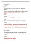 Portage Learning NURS 231 Module 2 Exam Correctly Answered Latest UPDATE   Graded A&plus;