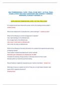 MULTIDIMENSIONAL CARE 1 FINAL EXAM MDC 1 ACTUAL FINAL EXAM LATEST 2023-2024 QUESTIONS AND CORRECT VERIFIED ANSWERS&vert; ALREADY GRADED A&plus;