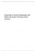 Essentials of Dental Radiography 9th Edition By Evelyn Thomson,Orlen Johnson.pdf