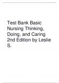 Test Bank Basic Nursing Thinking, Doing, and Caring 2nd Edition by Leslie S.pdf