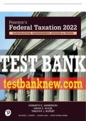 Test Bank For Pearson's Federal Taxation 2022 Corporations, Partnerships, Estates & Trusts 35th Edition All Chapters - 9780137458189