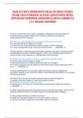 NGN ATI RN COMMUNITY HEALTH PROCTORED EXAM 2020 VERSION ACTUAL QUESTIONS WITH DETAILED VERIFIED ANSWERS &lpar;100&percnt; CORRECT&rpar; &sol;A&plus; GRADE ASSURED     