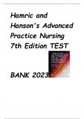 Hamric and Hanson's Advanced Practice Nursing 7th Edition TEST BANKHamric and Hanson's Advanced Practice Nursing 7th Edition TEST BANKHamric and Hanson's Advanced Practice Nursing 7th Edition TEST BANKHamric and Hanson's Advanced Practice Nurs