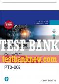 Test Bank For CompTIA PenTest+ PT0-002 Cert Guide 2nd Edition All Chapters - 9780137566174