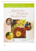 Test Bank for Maternity & Women’s Health Care, 11th Edition, Lowdermilk||ISBN NO-10,032316918X||ISBN NO-13,978-0323169189||All Chapters Covered||Complete Guide A+.