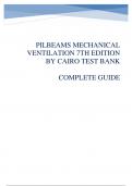  Pilbeams mechanical ventilation 7th edition by cairo test bank , complete guide