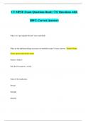 CT MPJE Exam Questions Bank &vert; 722 Questions with  100&percnt; Correct Answers&vert;2023 Update Graded A&plus;
