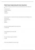 PtahX Power Engineering 3A1 Exam Questions
