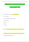 ABMDI Demonstrating&vert; Questions With Correct  Answers &vert; Rated A&plus; 2023