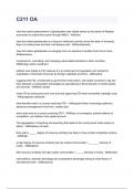 C211 OA NEWEST 2026&sol;2027 ACTUAL EXAM COMPLETE QUESTIONS AND CORRECT DETAILED ANSWERS &lpar;VERIFIED ANSWERS&rpar; &vert;ALREADY GRADED A&plus;&vert;&vert;BRAND NEW&excl;&excl;