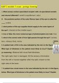 &lpar;2023 &sol; 2024&rpar; A&P 2 module 3 exam - portage learning Questions and Answers Latest &lpar;Verified Answers&rpar;