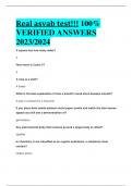 Real asvab test&excl;&excl;&excl; 100&percnt;  VERIFIED ANSWERS  2023&sol;2024