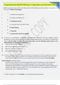 Comprehensive NCLEX-RN Exam 1 Questions and Answers 2023