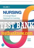 Test Bank For Nursing: A Concept-Based Approach to Learning, Volume 1 4th Edition All Chapters - 9780137664627