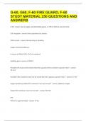 G-60, G60, F-60 FIRE GUARD, F-60 STUDY MATERIAL| 250 QUESTIONS AND ANSWERSG-60, G60, F-60 FIRE GUARD, F-60 STUDY MATERIAL| 250 QUESTIONS AND ANSWERS