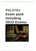 PVL3701 UPDATED 2023 Exam Pack until Last Exam May 2023:  DISTINCTION GUARANTEED 