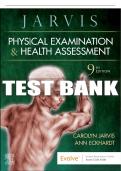 Test Bank For Physical Examination and Health Assessment, 9th - 2024 All Chapters - 9780323809849
