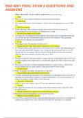 NSG 6001&vert;NSG6001 Exams&lpar;BUNDLE&rpar; QUESTIONS AND ANSWERS &vert;South University