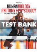 Human Biology, Anatomy & Physiology for the Health Sciences Second Edition Test Bank