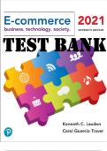 Test Bank for E-Commerce 2021 Business, Technology, and Society, 16th Edition By Kenneth Laudo