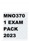 MNO3701 EXAM PACK 2023