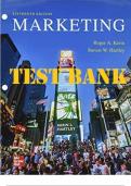 TEST BANK FOR MARKETING 6TH EDITION ROGER A. KERIN