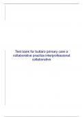 Test bank for buttaro primary care a collaborative practice interprofessional collaborative