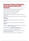 Bontrager Chapter 4 Workbook Exam Questions With 100&percnt;  Solutions