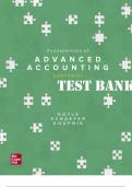 Fundamentals of Advanced Accounting 8th Edition By Joe Ben Hoyle and Thomas Schaefer and Timothy Doupnik ©2021 Test bank
