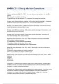  C211 Second OA quizzes Exams NEWEST 2026&sol;2027 ACTUAL EXAM COMPLETE QUESTIONS AND CORRECT DETAILED ANSWERS &lpar;VERIFIED ANSWERS&rpar; &vert;ALREADY GRADED A &vert;&vert;BRAND NEW&excl;&excl;&lpar; ALL BUNDLED HERE&rpar;