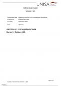ECS1601 assignment 5 Due on31 October 2023