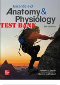 Essentials Of Anatomy And Physiology 3rd Edition Test Bank