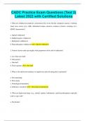 CADC Practice Exam Questions &lpar;Test 2&rpar; Latest 2022 with Certified Solutions