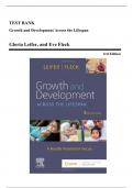 Test Bank - Growth and Development Across the Lifespan, 2nd and 3rd Edition by Leifer | All Chapters