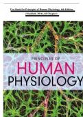 Test Bank for Principles of Human Physiology, 6th Edition (Stanfield, 2016),All Chapters