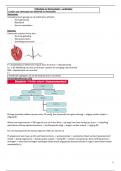 Samenvatting pathologie/farmacologie: cardiologie