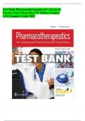Test Bank Pharmacotherapeutics for Advanced Practice Nurse Prescribers 5th Edition Test Bank - Chapter 1-55 &vert; Complete Guide 2023
