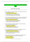   Peds ATI Proctored -with 100&percnt; verified solutions-2023