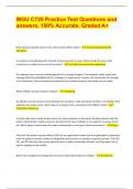 WGU C725 Practice Test Questions and  answers&comma; 100&percnt; Accurate&period; Graded A&plus; 2024 CONTENT MASTERY &lpar; LATEST UPDATE&rpar; 