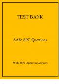 SAFe SPC Questions
