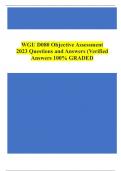WGU D080 Objective Assessment Unit 2, Globalization Questions and Answers 