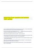 School bus general knowledge tests questions and answers latest top score&period;