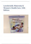 Lowdermilk&colon; Maternity & Women&rsquo;s Health Care&comma; 10th Edition
